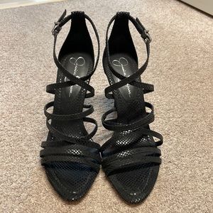 Jessica Simpson black shoes, size 8.5